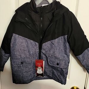 Swiss TECH 4 in 1 Systems Jacket. Boys 4T Black Soot NWT